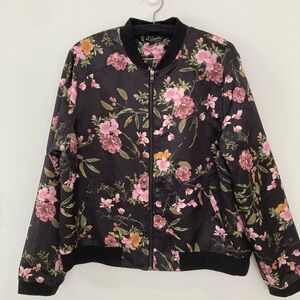 Silky Floral Jacket